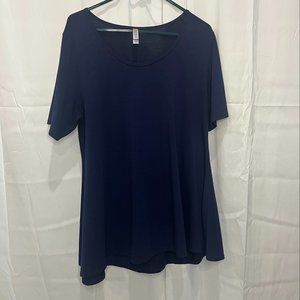 Lularoe Perfect T - Navy Blue